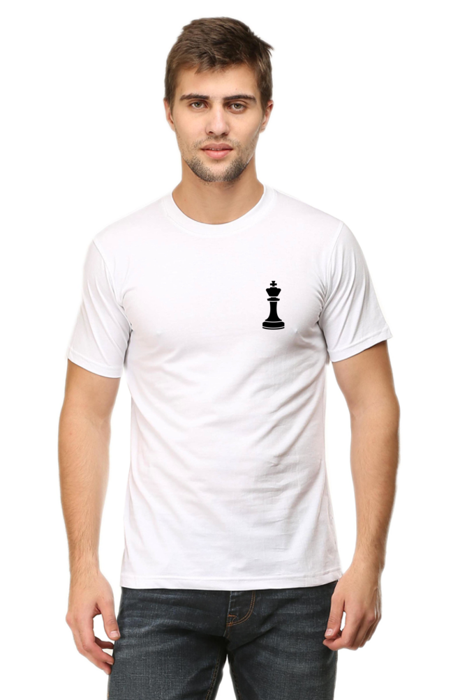 The King Unisex Round Neck Half Sleeve T-Shirt