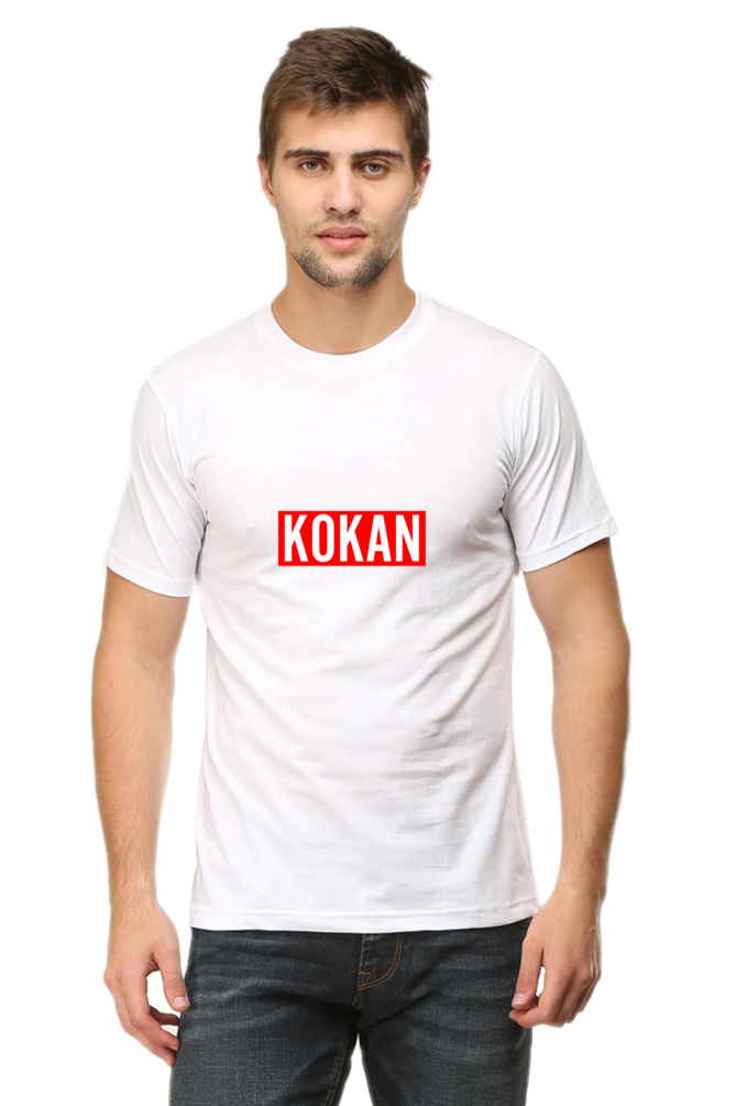 Kokan Unisex Round Neck Half Sleeve T-Shirt