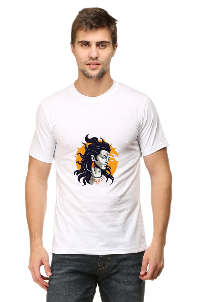 Mahadev Unisex Round Neck Half Sleeve T-Shirt