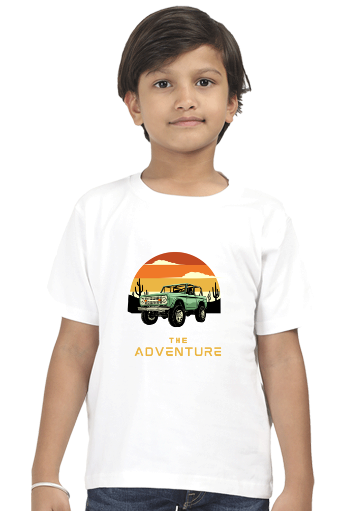 Adventure Kids Round Neck Half Sleeve T-Shirt