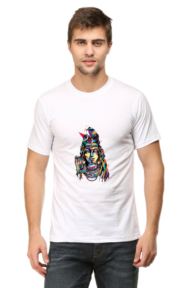 Lord Shiva Unisex Round Neck Half Sleeve T-Shirt