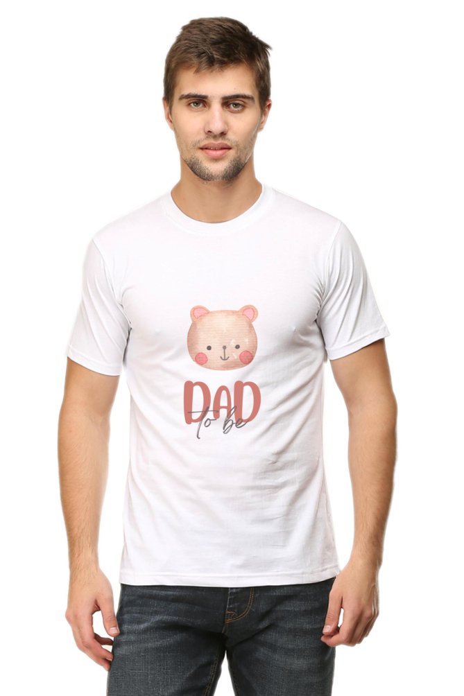 Dad To Be 2 Unisex Round Neck Half Sleeve T-Shirt