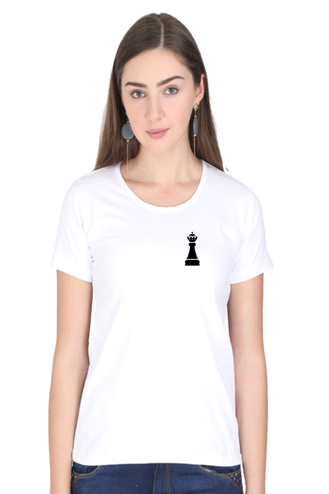 The Queen Women Round Neck Half Sleeve T-Shirt