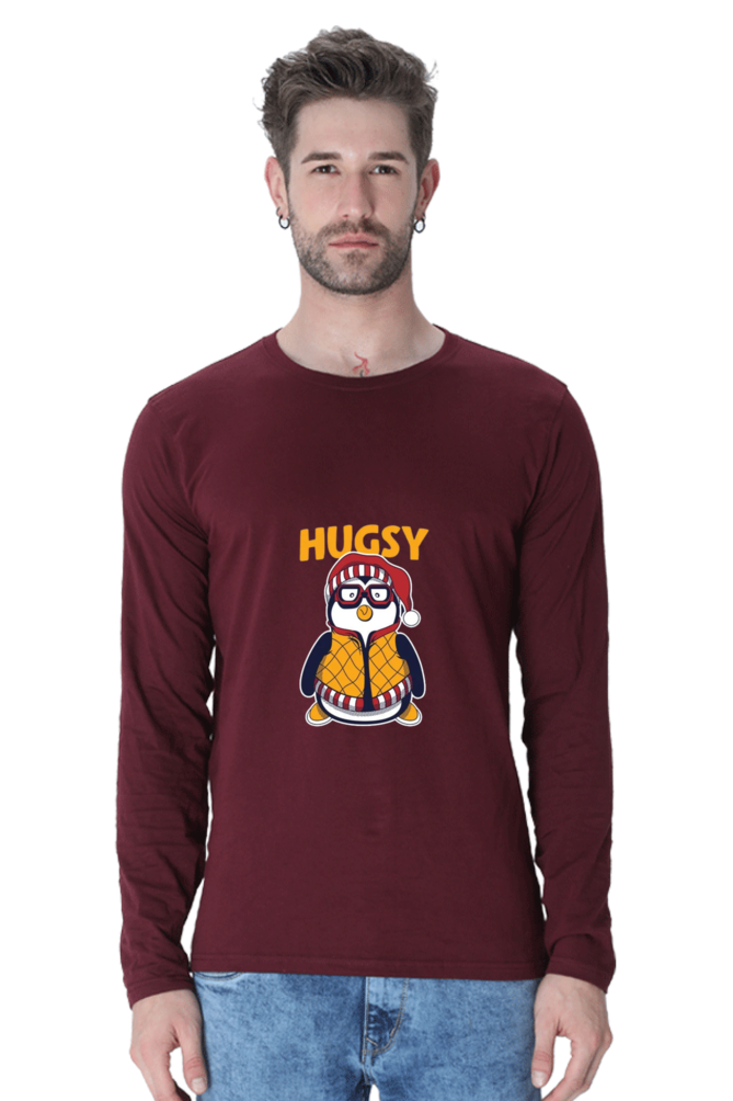 Hugsy Unisex Full Sleeve T-Shirt