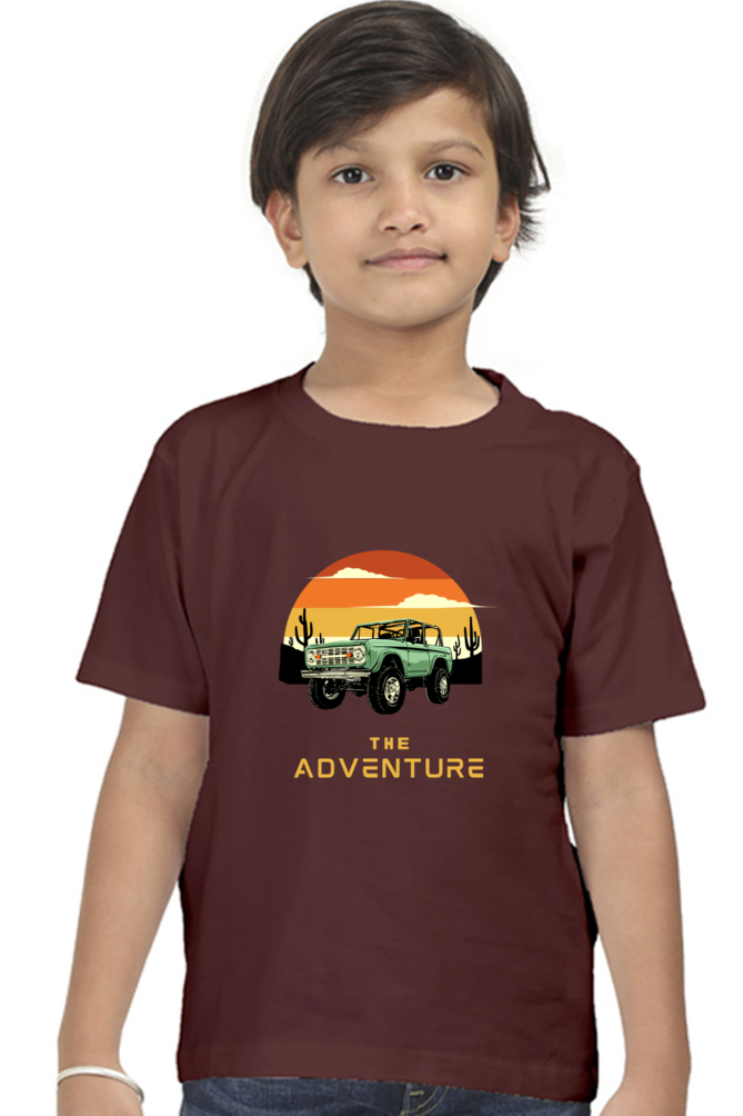 Adventure Kids Round Neck Half Sleeve T-Shirt