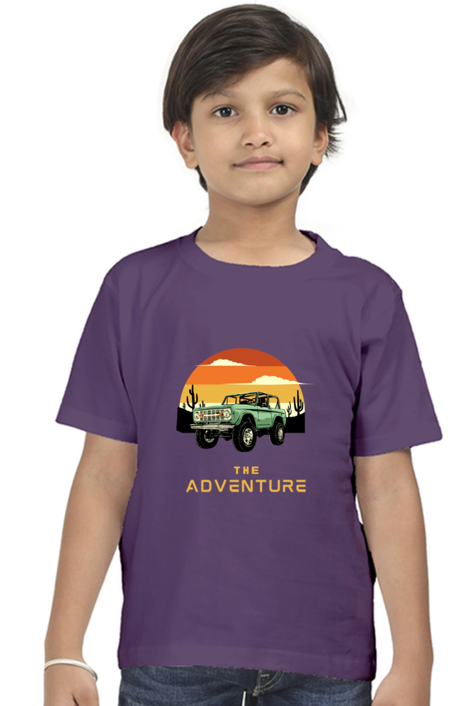 Adventure Kids Round Neck Half Sleeve T-Shirt