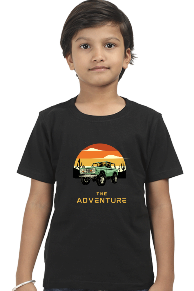 Adventure Kids Round Neck Half Sleeve T-Shirt