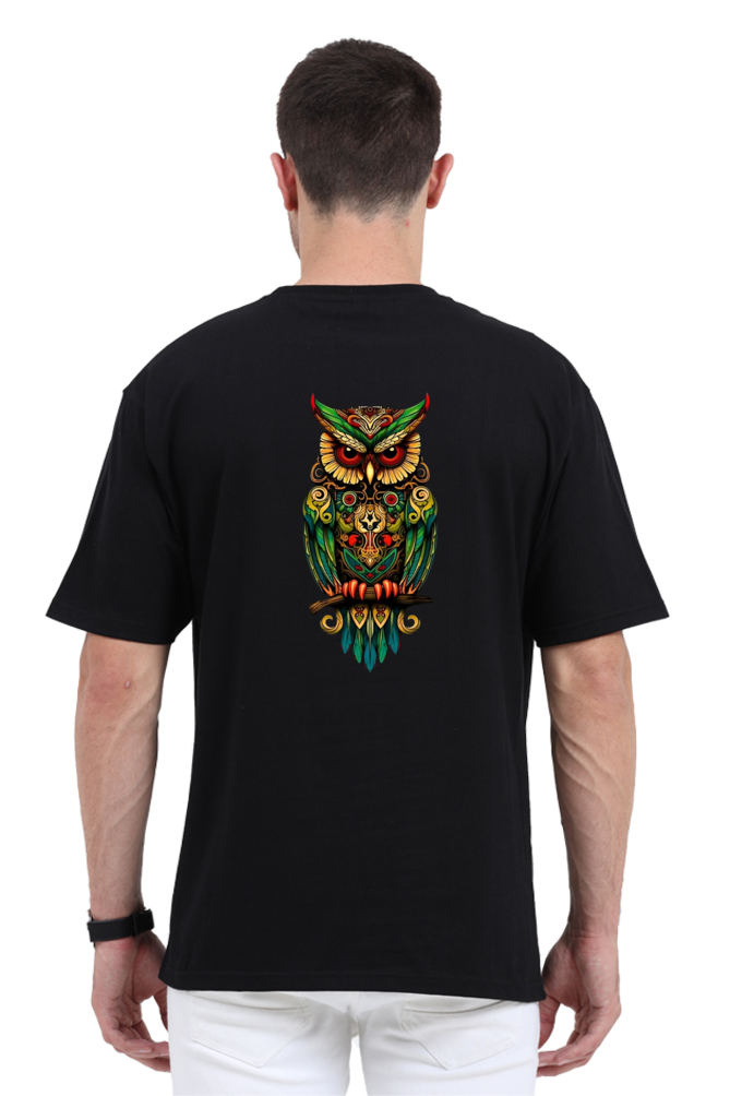 Nightwatch Owl Unisex Oversized T-Shirt