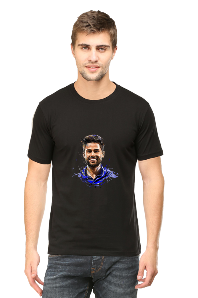 Suryakumar Yadav Unisex Round Neck Half Sleeve T-Shirt