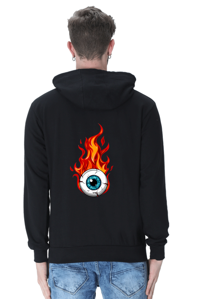 Flaming Eye Unisex Hoodie