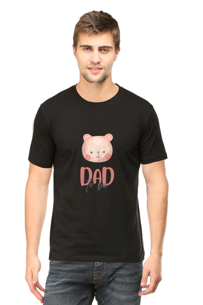 Dad To Be 2 Unisex Round Neck Half Sleeve T-Shirt