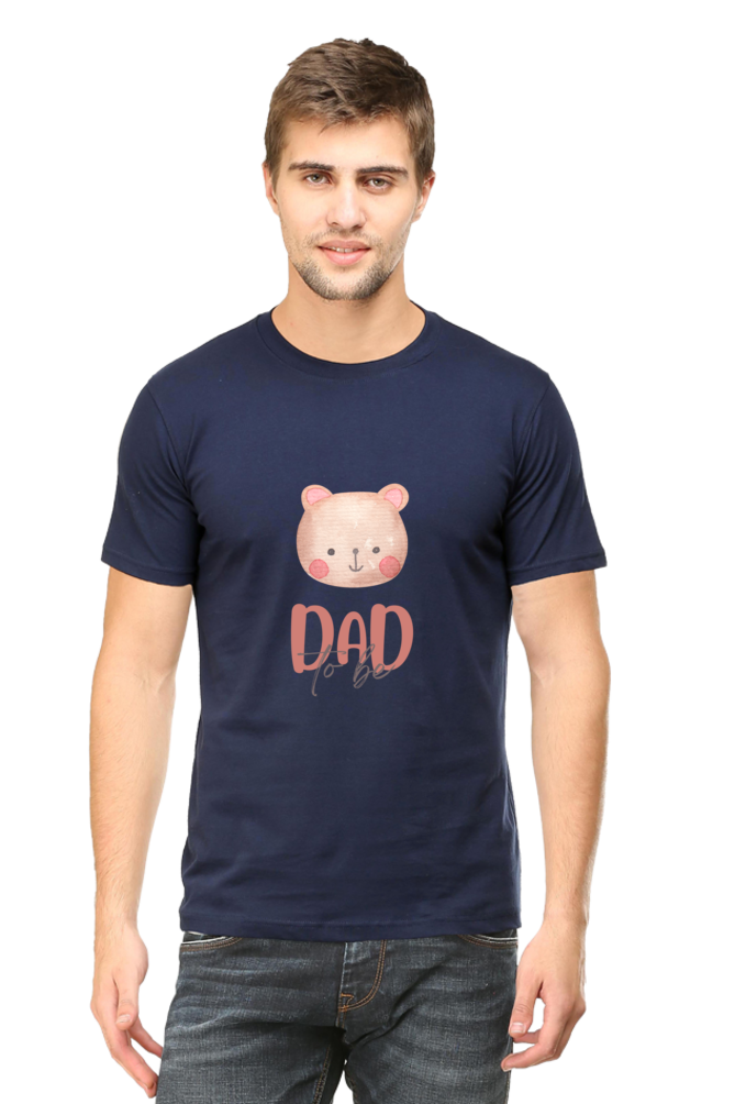 Dad To Be 2 Unisex Round Neck Half Sleeve T-Shirt