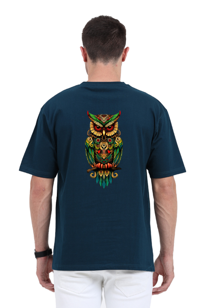 Nightwatch Owl Unisex Oversized T-Shirt