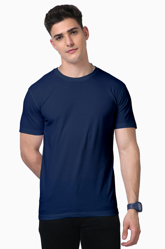 Navy Blue Unisex Supima T-Shirt