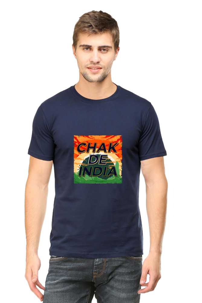 Chak De India Unisex Round Neck Half Sleeve T-Shirt