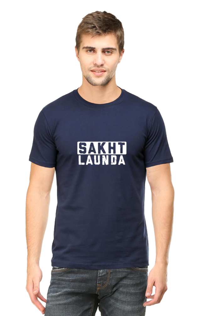 Sakht Launda Unisex Round Neck Half Sleeve T-Shirt