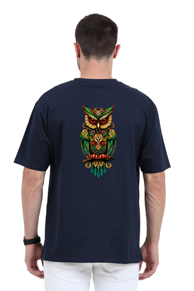 Nightwatch Owl Unisex Oversized T-Shirt