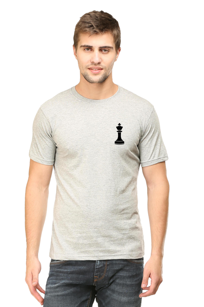 The King Unisex Round Neck Half Sleeve T-Shirt