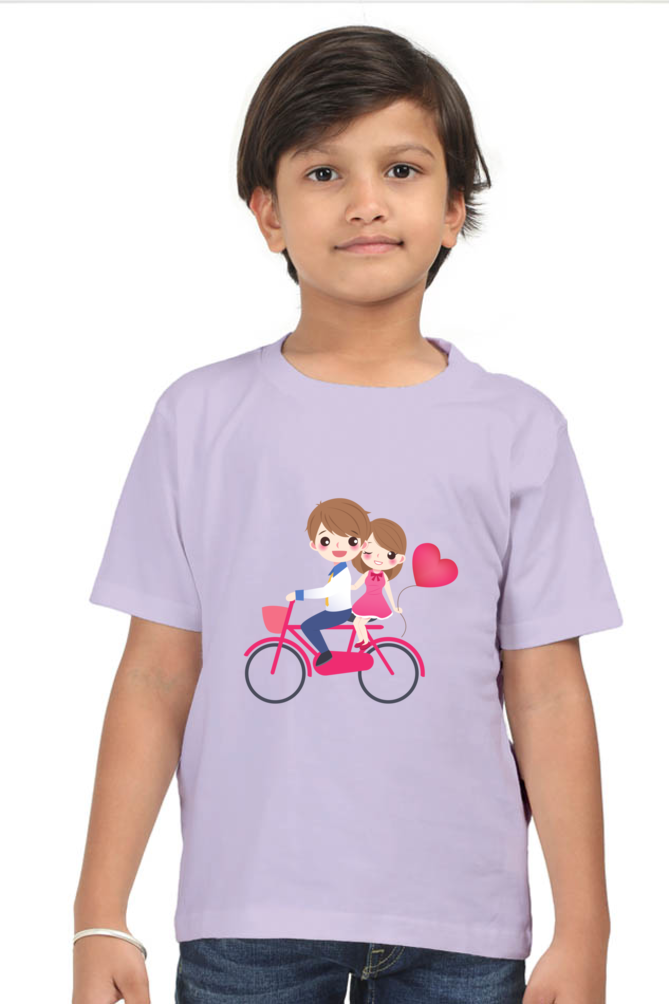 Dreamy Duo Boys Round Neck Half Sleeve T-Shirt