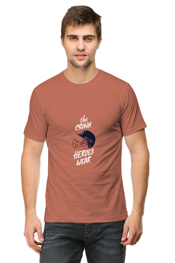 The Crown Heroes Wear Unisex Round Neck Half Sleeve T-Shirt