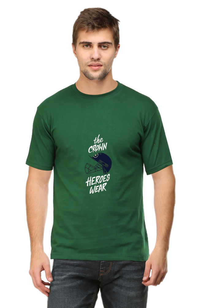 The Crown Heroes Wear Unisex Round Neck Half Sleeve T-Shirt