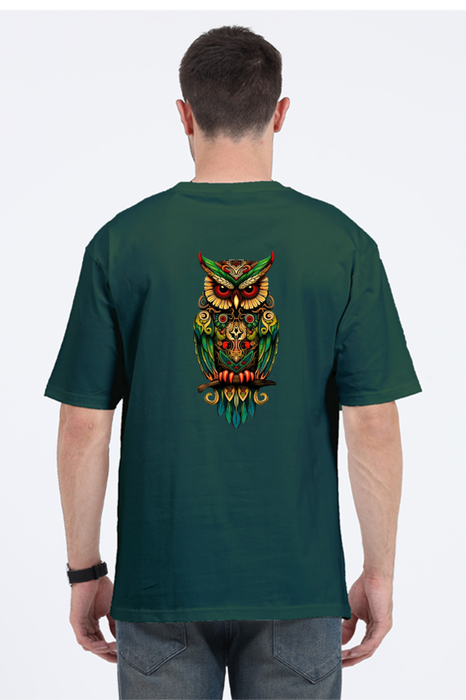 Nightwatch Owl Unisex Oversized T-Shirt