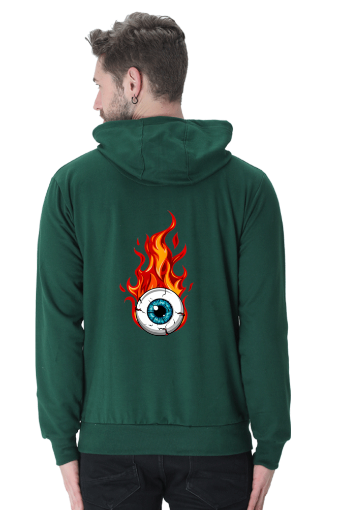 Flaming Eye Unisex Hoodie