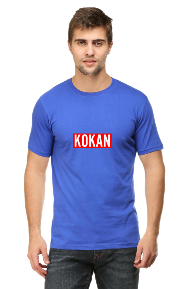 Kokan Unisex Round Neck Half Sleeve T-Shirt