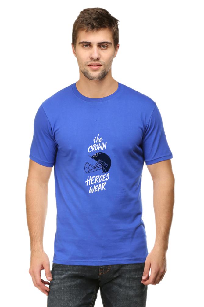 The Crown Heroes Wear Unisex Round Neck Half Sleeve T-Shirt