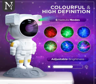 Starry Night Light Astronaut Projector – Galaxy Projector for a Magical Ambiance