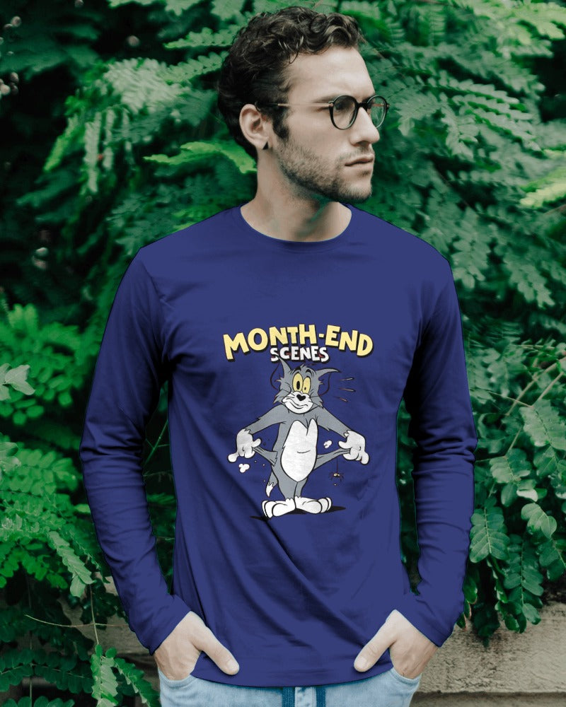 Month End Scenes Unisex Full Sleeve T-Shirt