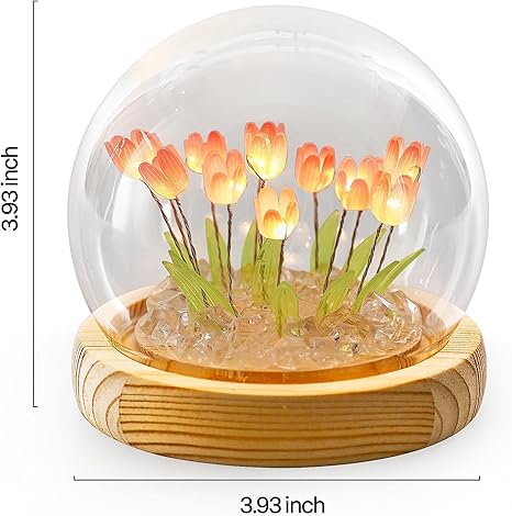 Tulip Night Light – Heartfelt Décor Lamp