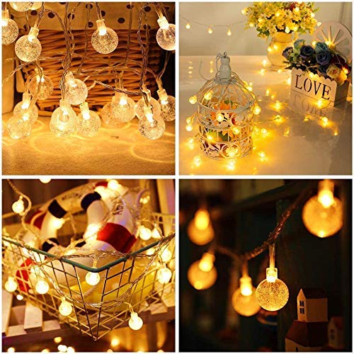 Crystal Bubble Ball String LED Lights – Elevate Your Home Decor