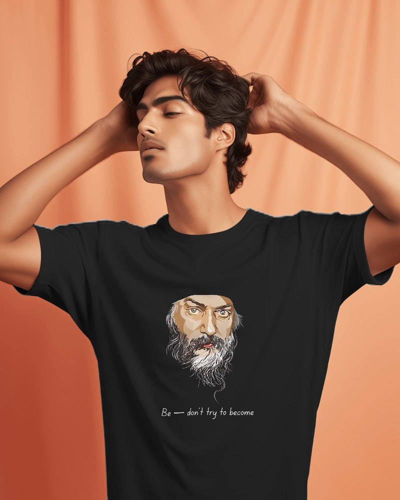 Osho Quotes Unisex Round Neck Half Sleeve T-Shirt