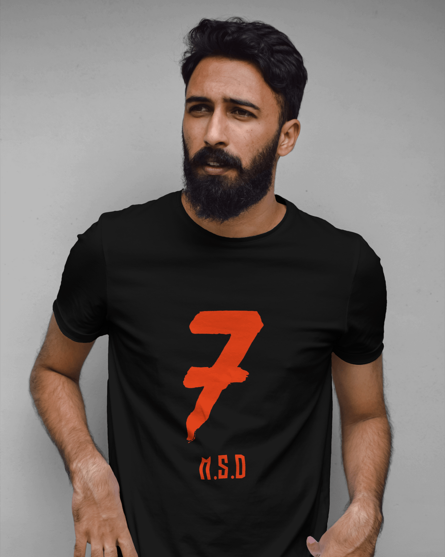 MSD 7 Unisex Round Neck Half Sleeve T-Shirt