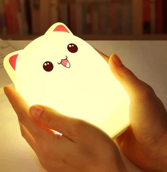 Cute LED Kitty Night Light – Illuminate Your Child's Space