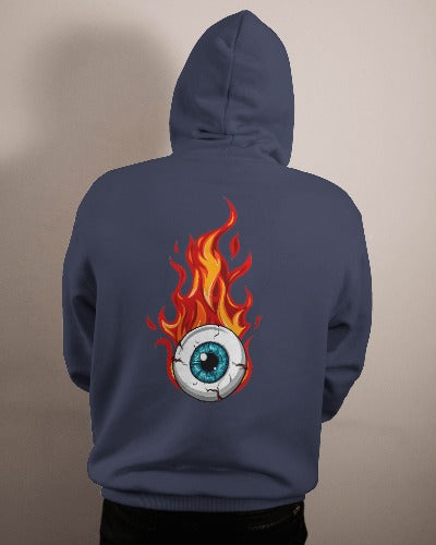 Flaming Eye Unisex Hoodie