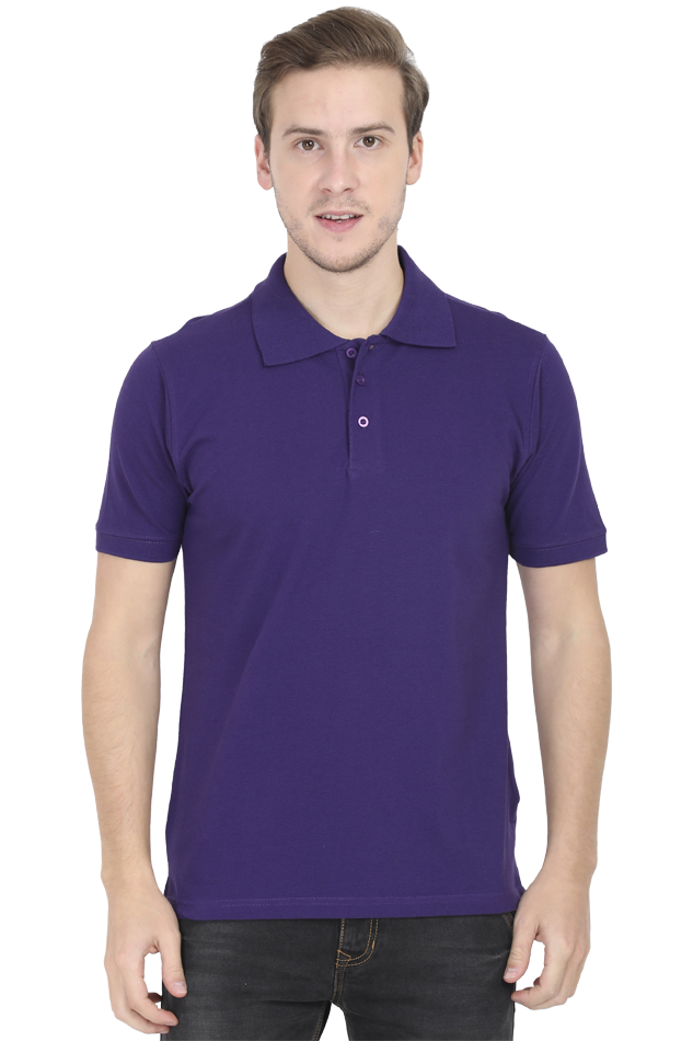 Purple Unisex Polo T-Shirt